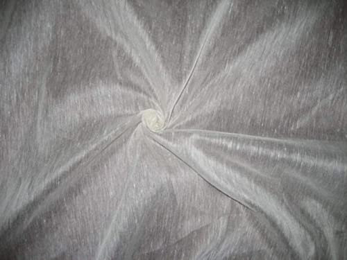 Off White Silk Organza/Linen Fabric 54 Wide Custom-Dyed