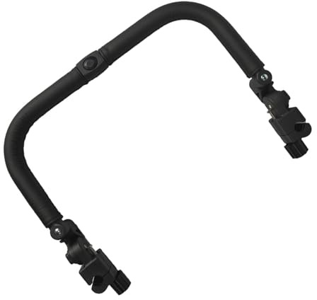 Ersatzteil-Armlehne für Kinderwagen, PU-Leder, Stoßstangenwinkel, verstellbarer Handlauf für Kinderwagen, Armlehne