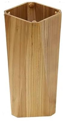 XXAD553TY Regenschirmständer Schirmständer aus Holz mit Haken im Inneren, freistehender Schirmhalter for Gehstöcke, Gehstöcke for Eingangsbereich, Zuhause, Bürodekoration Regenschirm Halter(Nature)