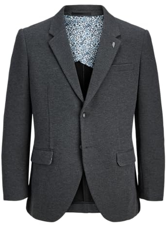 JACK & JONES Jprmartin Leeds Jersey Blazer Hr02 Sn, mörkgrå, 46