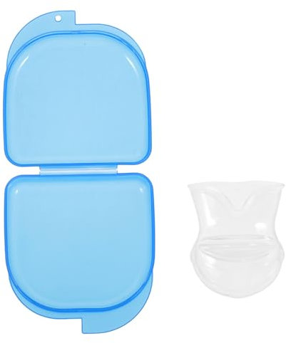 HAMPPLIES Dispositivo Antirronquidos Tapón Para Ronquidos, Cubierta De Lengua De Silicona Transpirable, Diseño Mini Portátil, Uso Nocturno Para Dejar De Roncar y Mejorar El Sueño Familiar