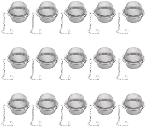 HZPZPP |15Pcs|Tea Infuser|Tea strainers for Loose Tea|Tea Infuser for Loose Tea|Loose Leaf Tea Strainer