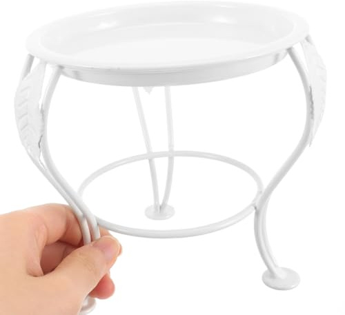 Milisten Soporte Para Macetas Interior Estante De Flores Multifuncional Base De Maceta De Piso 4.92 in Para Balcón Sala De Estar Y Esquinas Para Plantas Suculentas Y Bonsái