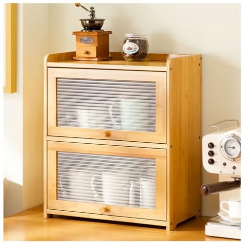 Armadietto da cucina autoportante per riporre bottiglie di condimento, armadio compatto 52 x 28 cm, design ecologico, soluzione moderna per riporre oggetti per la casa