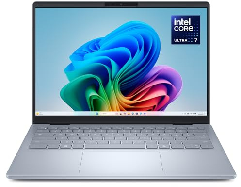 Dell 14 Plus Laptop DB14250 Copilot+ PC, 14 2.5K IPS 300nit, Intel Core Ultra 7 258V, Intel Arc, 32GB LPRAMx, 1TB SSD, Win 11 Home, QWERTY Italiano, Ice Blue (Caricatore venduto separatamente)