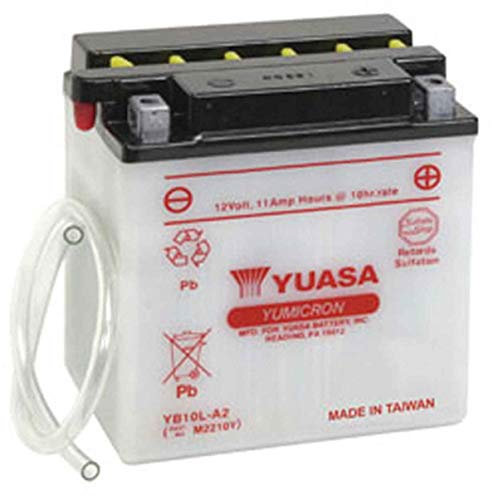 Yuasa YUAM2210Y YB10L-A2 Battery, multi-colored