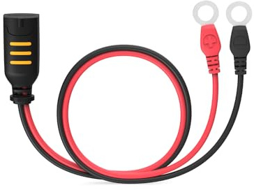 CTEK CONNECT EYELET M8, Permanent Anslutning för Svåråtkomliga Batterier, 8 mm Ögla, Hållbar, Säker, Snabb och Enkel Anslutning till Din CTEK Batteriladdare, för Bilar, Motorcyklar och Andra Fordon