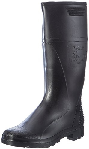 Botte Panter caoutchouc noire, taille 41