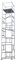 Toptower Classic 8m (WH) DIY Galvanised Scaffold Tower 4 x 4 Base