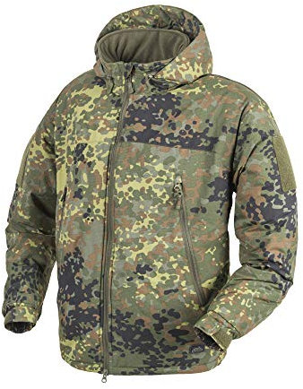 Helikon Herren Level 7 Winter Jacke Flecktarn Gr, mehrfarbig, XL