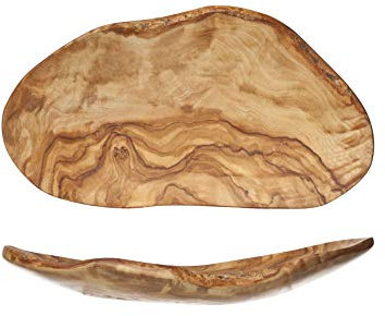 Cosy & Trendy 3778388 Orgánic Frutero, Madera de Olivo, 23 A 28 x 10-16 cm