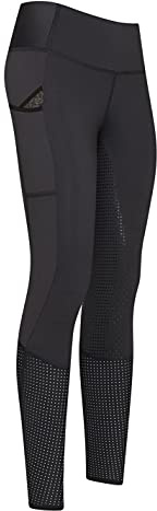euro-star Reitleggins Breez Fashion FullGrip Black-Gold, Taille:36