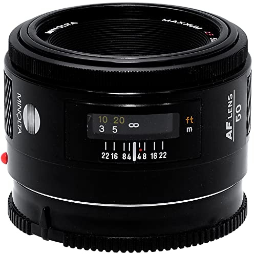 Objectif Minolta AF 50 mm f1,7 full frame A-Mount pour appareil photo reflex Sony
