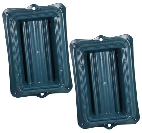 TEMPNAP Plateau Rectangulaire en Plastique pour Plantes Soucoupes pour Plantes en Plastique Plateau de Plantation Stable Non Glissant pour Décoration de Fleur D'intérieur