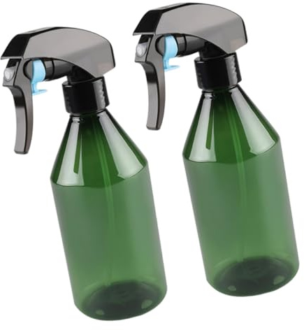 MOTHNUR 2 piezas Botella Pulverizadora Vacía Duradero Pulverizador Agua para y Peluquería Spray Recargable Ligera Fugas Color Aleatorio Color Aleatorio