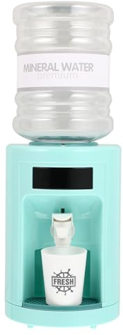 Veemoon Educational Mini Water Dispenser with Light and Sound, Large Model Appliance for Dollhouse Play, ’ Interactive Mini Home Appliance Decoration