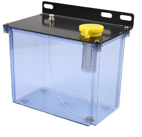 Caja de agua refrigerante para máquinas CNC, tanque de lubricación 3L con filtro integrado, depósito de aceite para torno fresado herramientas de corte