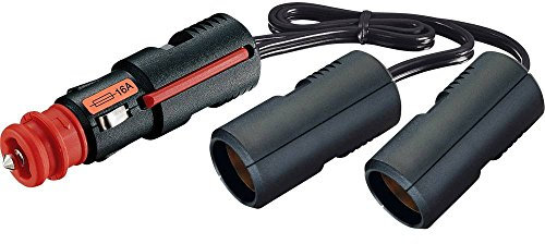 Répartiteur pour Allume-Cigare ProCar 67889200 Charge de Courant Max 16 A x2