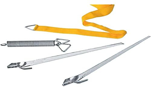 Fiamma 98655‐128 Tie Down Paletti di Sostegno, Giallo
