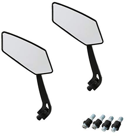 OSAN Custom Universal Motorcycle Rearview Side Mirrors 8 mm/10 mm for Sports Bike Choppers Cruiser