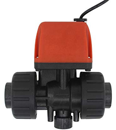Multi-fonction Vanne pvc motorisée pour tuyau en pvc y fil vanne à bille en pvc electrovanne pvc 1/2 3/4 1 pouce DC 6v 12v 24v (DC 24v, 3/4 pouce DN20)