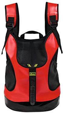 Taylor Rucksack, Tragetasche und Reisebett für Hunde und Katzen bis 8 Kg Farbe rot, Größe one-Size