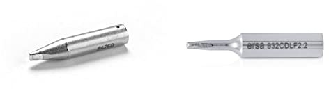Ersa ERSADUR Dauerlötspitze gerade meißelförmig 3,2 mm 0842ED & ERSADUR Dauerlötspitze LeadFree gerade meißelförmig 2, 2 mm 0832CDLF