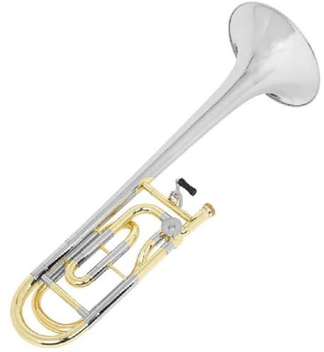 Posaune Musikinstrumente Tenorposaune Instrument Gold Und Silber Zweifarbig B