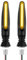 Intermitentes LED Moto homologados Universales, Lámpara Indicador Señal Giro, Luz Senal de Giro Indicator Faros Ambar 12V, para Motocicletas, Vehículos Eléctricos y Vehículos de Motocross, 2 Piezas