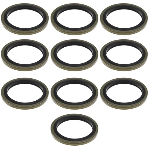 SG Store 10x Ölablassschraube Dichtung 804.360 07W115427A Auto Abdichtung Ablassschraube Kompatibel mit OPEL 24,5X18X2mm