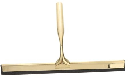 Limpiacristales Dorado de Acero Inoxidable 304 para Ducha