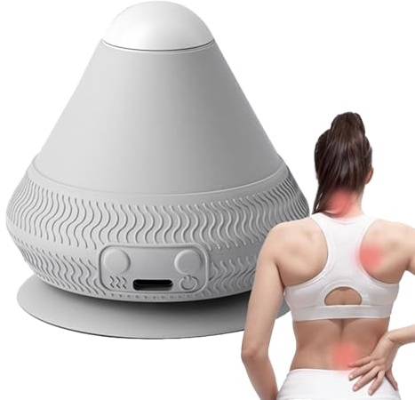 Elektrisches Körpermassagegerät Wiederaufladbare Muskelentspannung | Elektrorollen-Vibrationsmassagegerät Für Männer, Frauen, Senioren, nach dem Training, Zuhause, auf Reisen, Wohnheim,