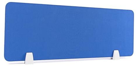 Panneau acoustique de séparation de bureau pour bureau, facile à installer, design amovible, bords arrondis, insonorisant, gris, 120 x 30 cm, améliore l'intimité et la concentration