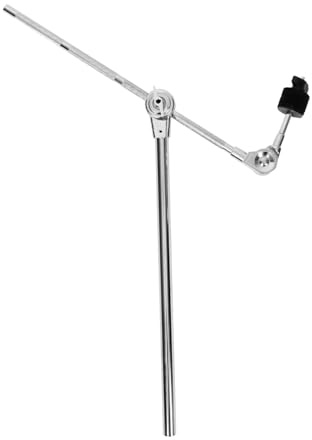 CONGARTENO Brazo Plata de Platillo Metálico Ajustable de Aleación de Zinc Diseño Versátil y Heavy Duty para Soporte de Platillos en Batería
