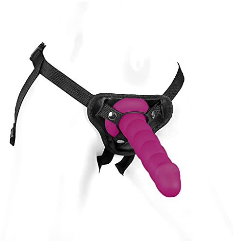 GODES CEINTURES FIXE I Strapon [SYSTÈME SNAP-LOCK] sextoyse couple plaisir | 14 cm I gode ceinture couple hetero et homosexuel I BDSM I + GODE I plug anal, SILICONE I god ceinture pour pénétration homme