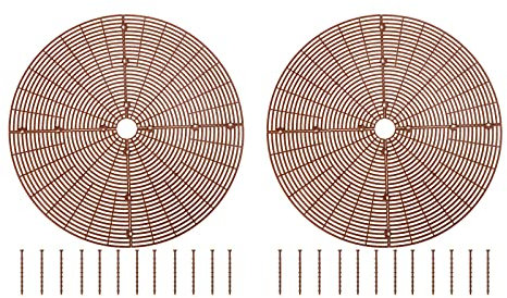 Goosacyon Pflanzentopfgitter 2er Set, Pflanzentopfabdeckung Ø 20 Zoll Pflanzenschutz Pflanzenstütze für Zimmerpflanzen