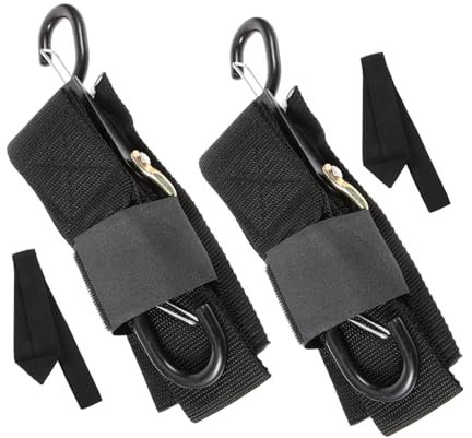 GOOHOCHY 2 Sätze Bootsspanngurte Für Anhänger Kajakgurt Bootsanhänger-spanngurte Heckgurte Für Anhänger Mit Sicherheitsschnalle Aus Nylon