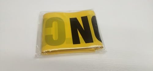 HoaaiGo Nastro Segnaletico, 7cm x 20m Nastro Giallo Nero, Nastro di Sicurezza e Avvertenza Non Adesivo per Marcatura di Aree Pericolose e Applicazione di Distanze