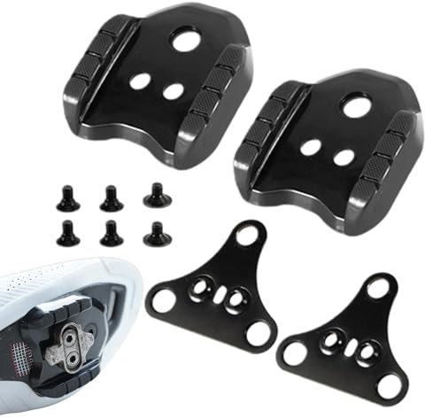 Rennrad-Schuh Platten Adapter - Fahrradpedale Plattformpedaladapter | Fahrradschuh-Stollenadapter | SPD-Stollenadapter, Schuhplatten-Pedale | Fahrradschuh-Zubehör, Fahrrad-Stollen Für Radfahren