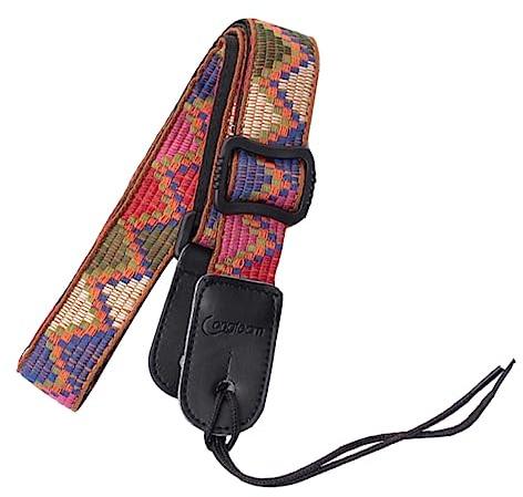 VICASKY 3 Sets Ukulele Shoulder Belt Convenient Ukulele Supplies Strap for Beautiful for Boys and Girls and Adults