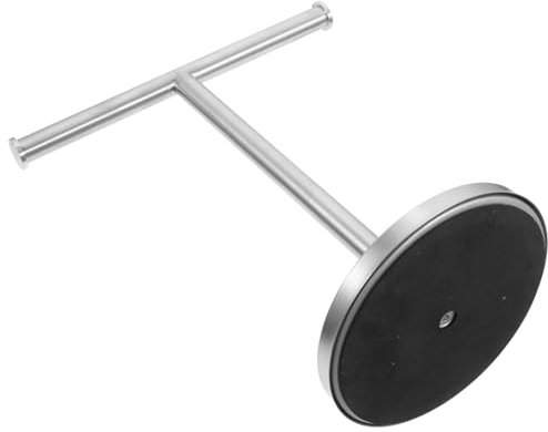 SHOWERORO Handtuchhalter Stehend Aus Edelstahl Für Badezimmer Kompakter Handtuchständer Mit T-förmigem Design Handtuch-Organizer Mit Symmetrischer Basis Für Arbeitsplatte