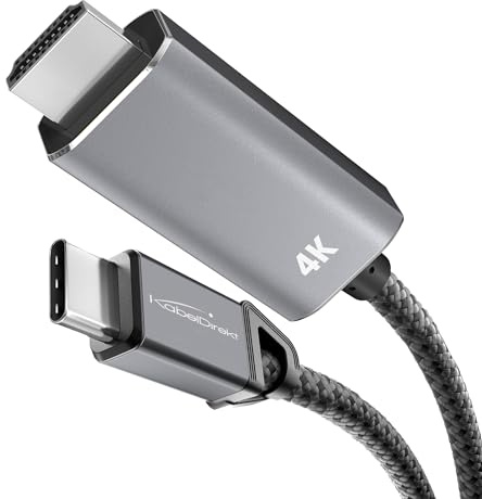 KabelDirekt – Adattatore cavo USB C a HDMI – 2m