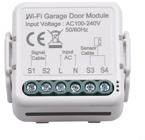 Desiumite Interruptor remoto inteligente WiFi controlador de puerta de garaje para Tuya Smart App Control de voz Timing Open Close Module