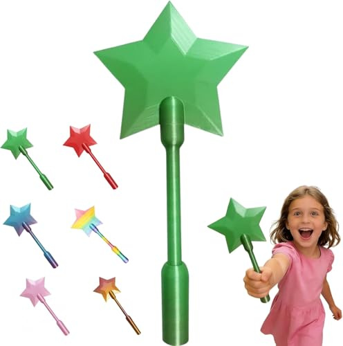 Varita de Tarjeta de Crédito, Varita para Tarjeta de Crédito con Diseño De Botón para Pagar,Varita Mágica de Débito 3d,Varitas Mágica sin Contacto,Escenarios Adecuados para Pagar con Tarjetas (Star-A)