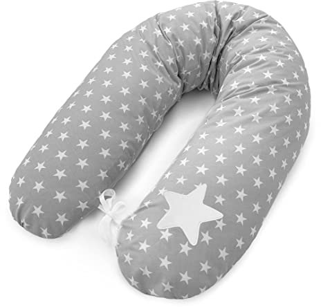 Amilian Stillkissen 170 cm- Seitenschläferkissen - Schwangerschaftskissen - Stillkissen XXL - Ideal für Baby, Kinder und Erwachsene - Pregnancy Pillow