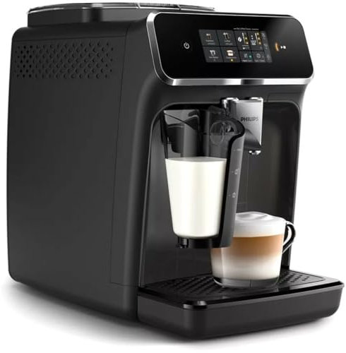 Philips Serie 2300 EP2334/10 Cafetera Automática con Molinillo y Depósito para Leche 15 Bar