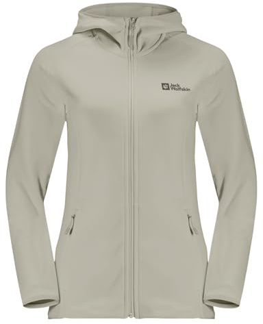 Jack Wolfskin Baiselberg Hooded Fz W fleecejacka dam, kastanj, S