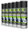 Spraytive 6 x 500 ml Power detergente spray – Pulitore industriale altamente efficace e detergente a freddo: rimuove sporco, olio, grasso, ruggine e liquido dei freni, prodotto in Germania