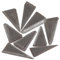 Veemoon 9PCS Fence Panel Wedges Heavy-Duty Shaft Wedges for Concrete Posts Rattling Fences Yard Outdoor Wire