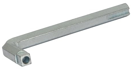 NERRAD Tools Radiator Valve Spanner - NT6304, Zinc Plated Steel, Manual Operation, Fits Most Domestic Radiators